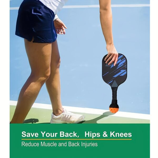 New Outdoor Pickleball Paddle with Ball Retrieval Tool And Additions