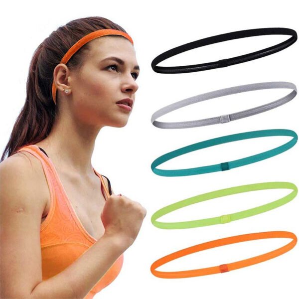 Non-Slip Elastic Headband for Yoga  random colour