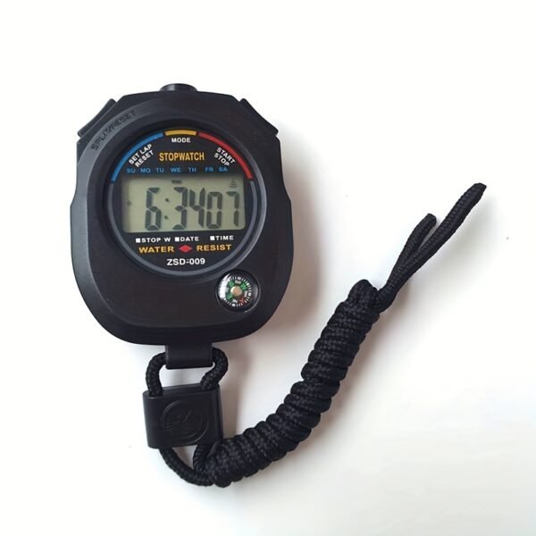 Multi-Function Electronic Digital Sport Stopwatch Timer,