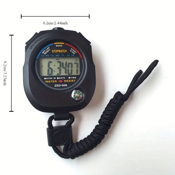 Multi-Function Electronic Digital Sport Stopwatch Timer,