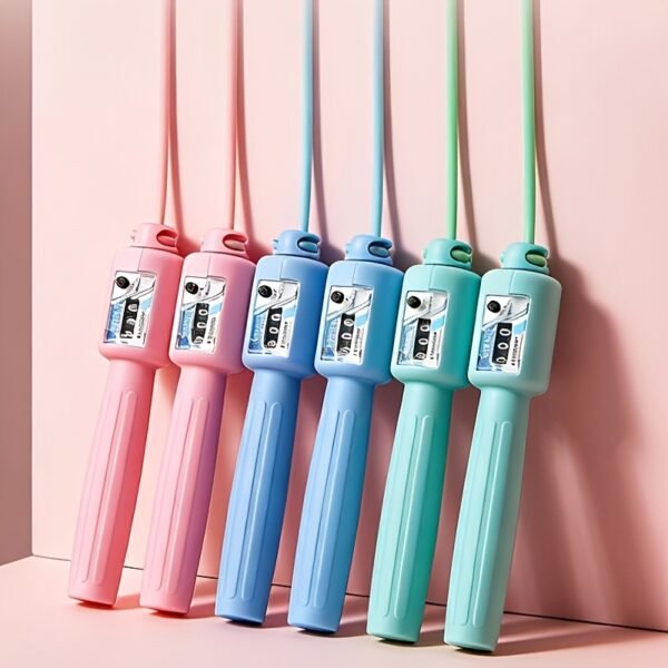 Fitness Exercise Tangle-free Rope Skipping Adjustable Length Steel