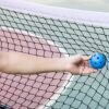 Outdoor Pickleball Net Set with Swivel Casters