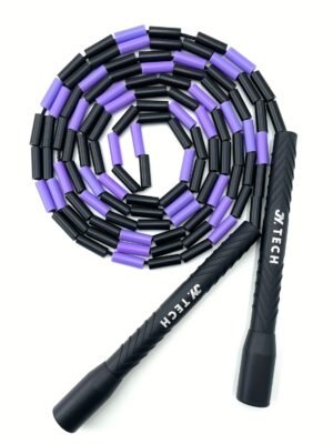 Long handle Freestyle Heavy Beaded Jump Rope for Fitness Skipping Rope