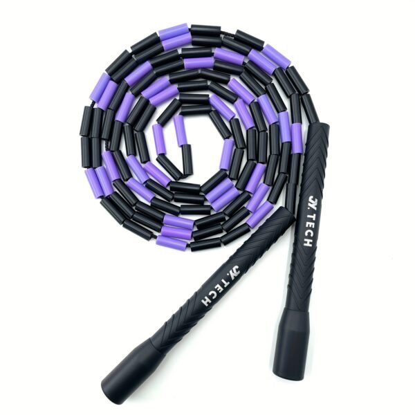 Long handle Freestyle Heavy Beaded Jump Rope for Fitness Skipping Rope