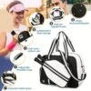 Unisex Pickleball Bag With Shoe Compartment