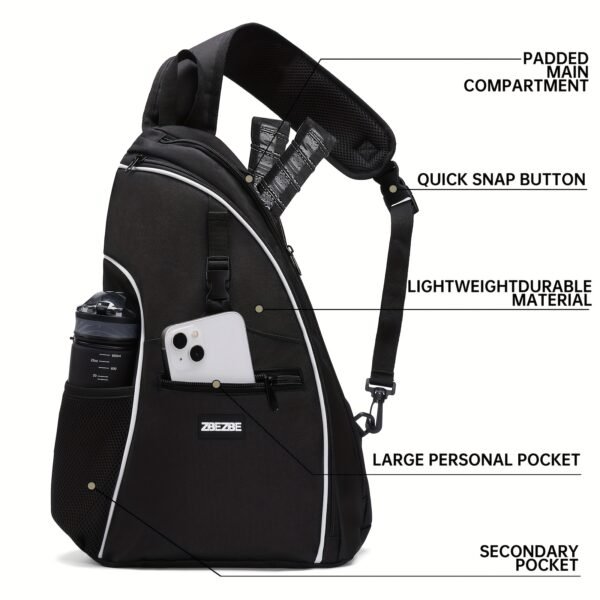 Men' & Women' Pickleball Backpack with Large Capacity & Secure Pockets