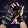 Boxing half-finger gloves, adult boxing gloves