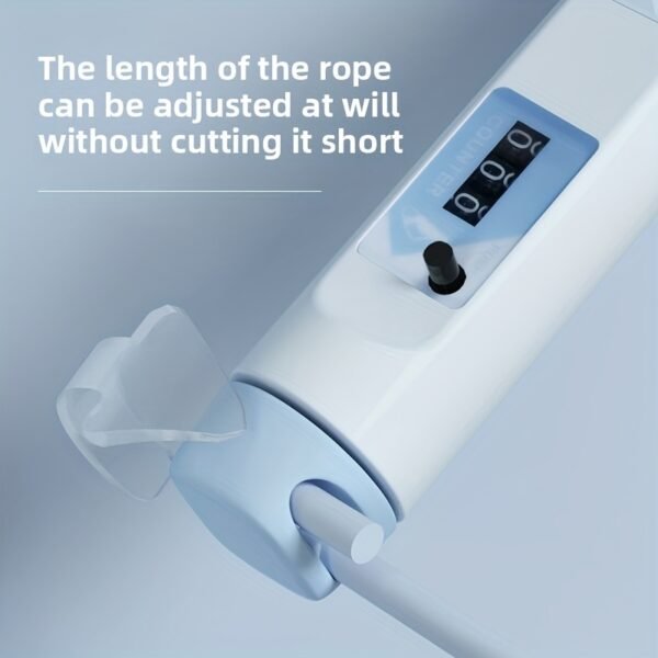 Two-in-one Adjustable Jump Rope with Weighted Cordless Design